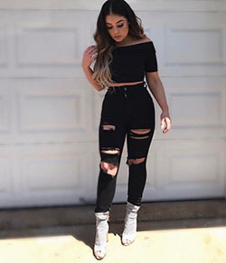 Moda hip hop. Top corto Moda grunge: Fotografía de moda,  top corto,  afroamericano,  moda grunge,  moda hip hop  