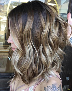 Estos son magníficos balayage ombre, color de cabello humano.: Pelo largo,  Pelo castaño  